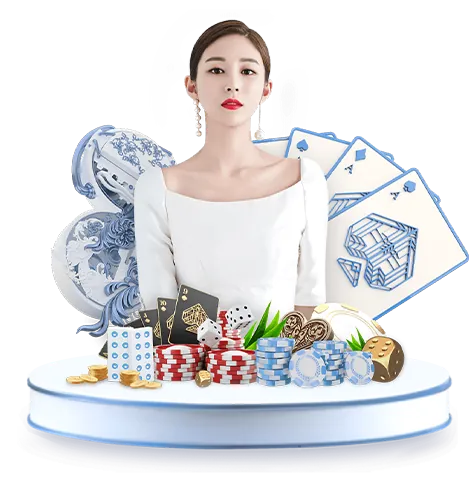 Bàn chơi poker với các quân bài và chip cược